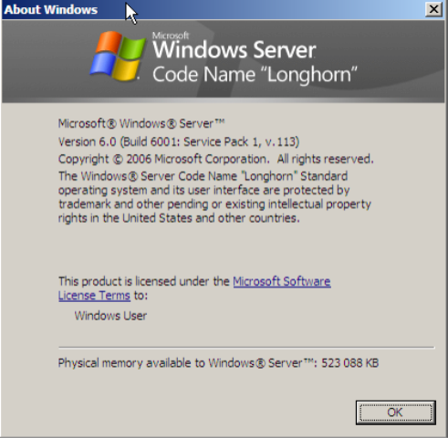 Windows Longhorn Server Beta 3 Dispo Et Vista SP1? – GeekMag